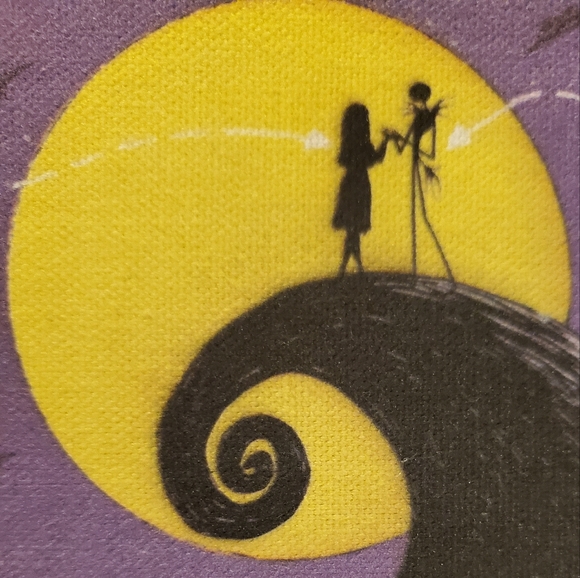 Disney Nightmare Before Christmas Printed Jack Skellington & Sally Canvas Print - Picture 4 of 11